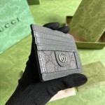 Gucci Ophidia card case ‎732018 Grey