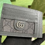 Gucci Ophidia card case ‎732018 Grey