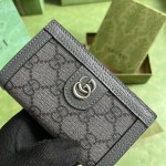 Gucci Ophidia card case‎ ‎734943 Grey