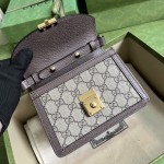 Gucci Ophidia GG mini shoulder bag ‎696180 Brown