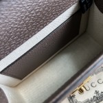 Gucci Ophidia GG mini shoulder bag ‎696180 Brown