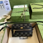 Gucci Ophidia GG mini bag ‎517350 Black