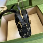 Gucci Ophidia GG mini bag ‎517350 Black