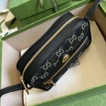 Gucci Ophidia GG mini bag ‎517350 Black