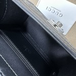 Gucci Ophidia GG mini shoulder bag Black GG denim ‎696180