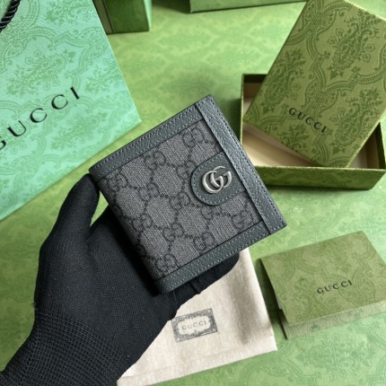 Gucci Ophidia GG wallet ‎732016 Grey