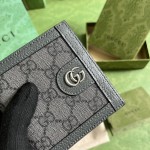 Gucci Ophidia GG wallet ‎732016 Grey