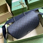 Gucci Ophidia Medium Messenger Bag Blue ‎761741