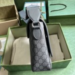 Gucci Ophidia Medium Messenger Bag Grey ‎761741