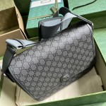 Gucci Ophidia Medium Messenger Bag Grey ‎761741