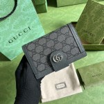 Gucci Ophidia passport case‎ 732755 Grey