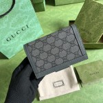 Gucci Ophidia passport case‎ 732755 Grey