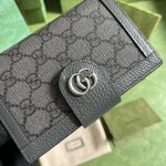 Gucci Ophidia passport case‎ 732755 Grey