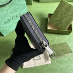 Gucci Ophidia Zip Around Wallet 706844 Grey