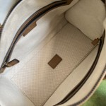 Gucci Small top handle bag with Double G ‎715772 Brown w/ Canvas