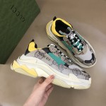 Gucci x Balenciaga The Hacker Project Triple S sneaker Yellow