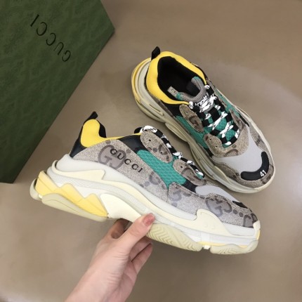 Gucci x Balenciaga The Hacker Project Triple S sneaker Yellow