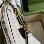 adidas x Gucci Horsebit 1955 mini bag ‎677212 White