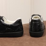 Gucci Ace GG Embossed Sneaker Black