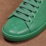 Gucci Ace GG Embossed Sneaker Green