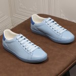 Gucci Ace sneaker with Interlocking G ‎599147 Light Blue