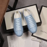 Gucci Ace sneaker with Interlocking G ‎599147 Light Blue