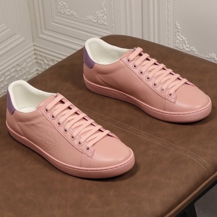 Gucci Ace sneaker with Interlocking G ‎599147 Pink