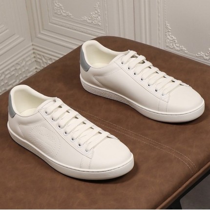 Gucci Ace sneaker with Interlocking G ‎599147 White / Grey