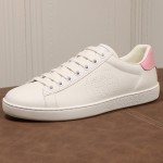 Gucci Ace sneaker with Interlocking G ‎599147 White / Pink