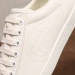 Gucci Ace sneaker with Interlocking G ‎599147 White / Pink