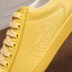 Gucci Ace sneaker with Interlocking G ‎599147 Yellow