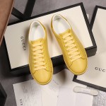 Gucci Ace sneaker with Interlocking G ‎599147 Yellow