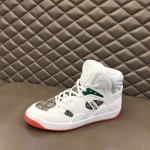 Gucci Basket High Top Sneaker White