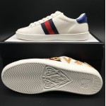 Gucci Men's Ace embroidered sneaker with Loved applique