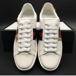 Gucci Men's Ace embroidered sneaker with Loved applique