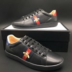 Gucci Men's Ace embroidered sneaker with Bees Black