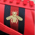 Gucci Men's Ace embroidered sneaker with Bees Red