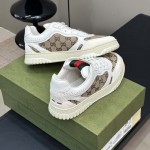 Gucci Men's Gucci Re-Web sneaker Beige / White