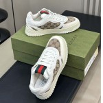 Gucci Men's Gucci Re-Web sneaker Beige / White