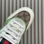 Gucci Men's Gucci Re-Web sneaker Beige / Green