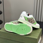 Gucci Men's Gucci Re-Web sneaker Beige / Green