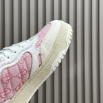 Gucci Men's Gucci Re-Web sneaker Beige / Pink