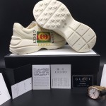 Gucci Rhyton Gucci logo leather sneaker