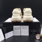 Gucci Rhyton Leather Sneaker with Tigers