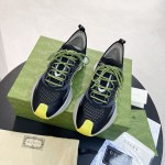 Gucci Run sneaker Black technical knit fabric