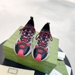 Gucci Run sneaker Red technical knit fabric