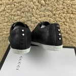 Gucci Glitter Web Sneakers with Studs Black