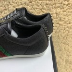 Gucci Glitter Web Sneakers with Studs Black