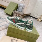 Gucci Tennis 1977 Low Top Sneaker Multicolor Green