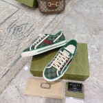 Gucci Tennis 1977 Low Top Sneaker Multicolor Green